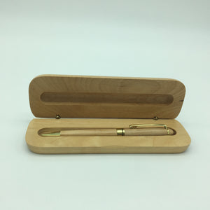 Executive Wood Pen & Case Gift Set