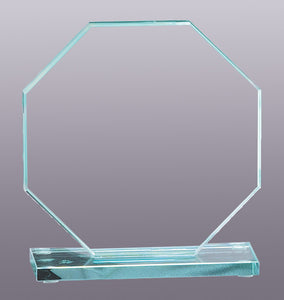 Jade Octagon Glass Award