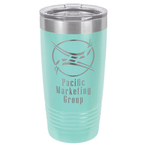 Polar Camel 16 oz. Ringneck Vacuum Insulated Tumbler w/Clear Lid