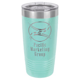 Polar Camel 16 oz. Ringneck Vacuum Insulated Tumbler w/Clear Lid