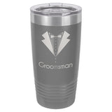 Polar Camel 16 oz. Ringneck Vacuum Insulated Tumbler w/Clear Lid
