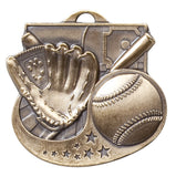 Baseball Star Blast Medal 2"