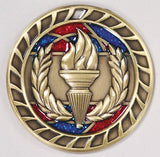 Victory / Physical Education 2 1/2" Glitter Medal