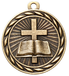 Christian School 2" Medal