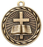 Christian School 2" Medal