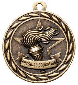 Physical Education 2" Medal