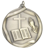 Church / Christian / Religious 2 1/4" Die Cast Medal