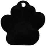 Paw Print Pet Tag