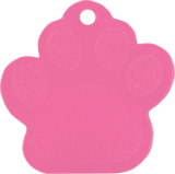 Paw Print Pet Tag