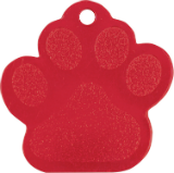Paw Print Pet Tag