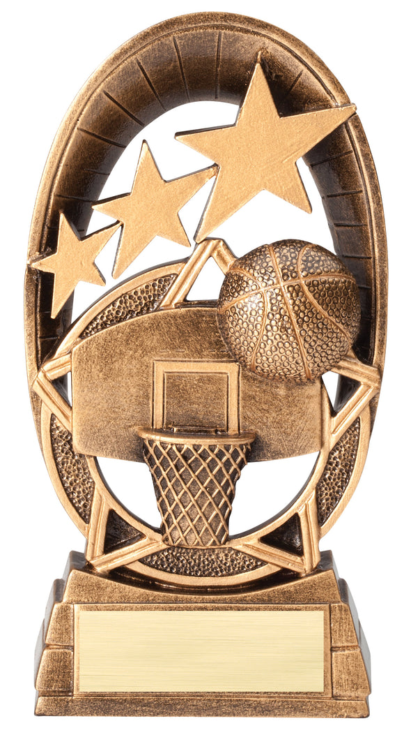 Radiant Stars Basketball Resin