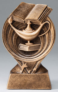 Saturn Series Lamp of Knowledge Resin 6"