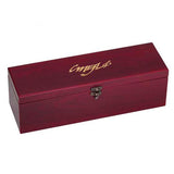 Rosewood Finish Wine Box with Tools